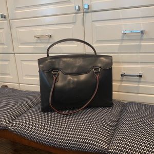 Lodis Satchel Laptop Black and Red